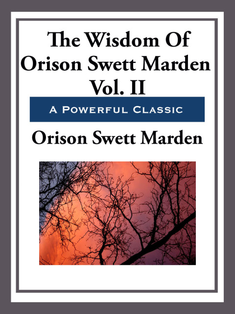 Cover image for book The Wisdom of Orison Swett Marden