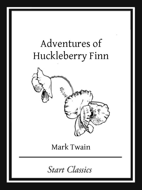 Cover image for book Adventures of Huckleberry Finn