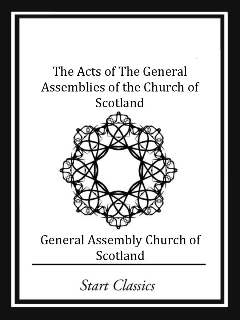 Cover image for book The Acts of The General Assemblies of