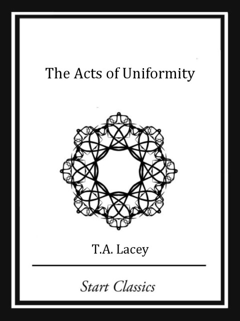 Cover image for book The Acts of Uniformity