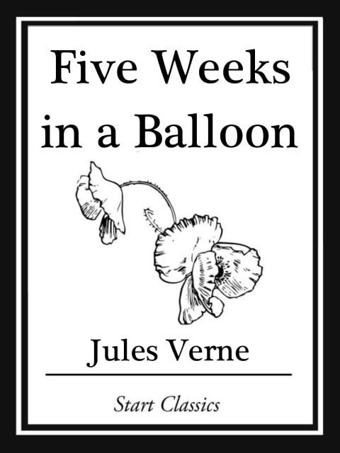 Cover image for book Five Weeks in a Balloon