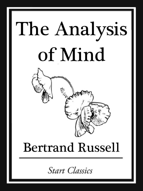 Cover image for book The Analysis of Mind