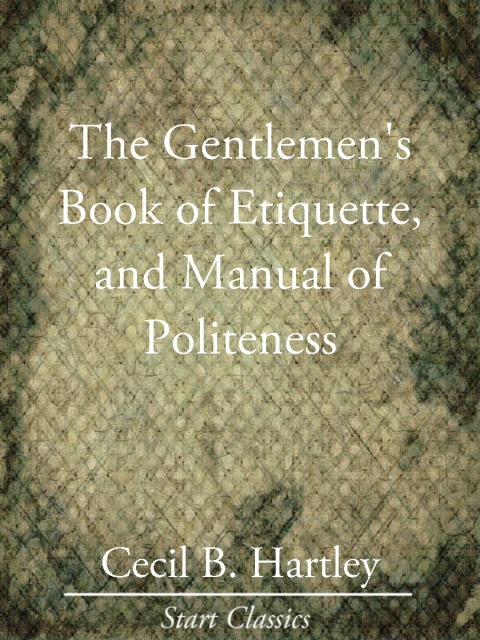 Cover image for book The Gentlemen's Book of Etiquette, an