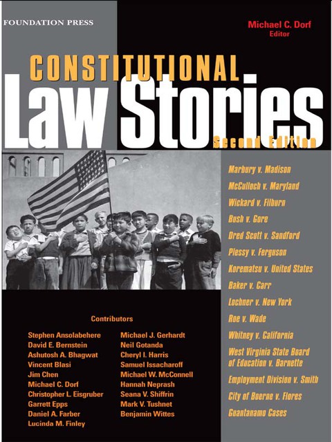 Cover image for book Dorf's Constitutional Law Stories