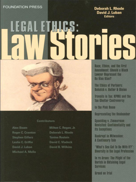 Cover image for book Rhode and Luban's Legal Ethics Stories