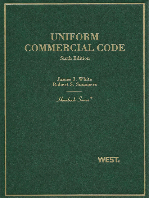 Cover image for book White and Summers' Uniform Commercial Code (Hornbook Series)