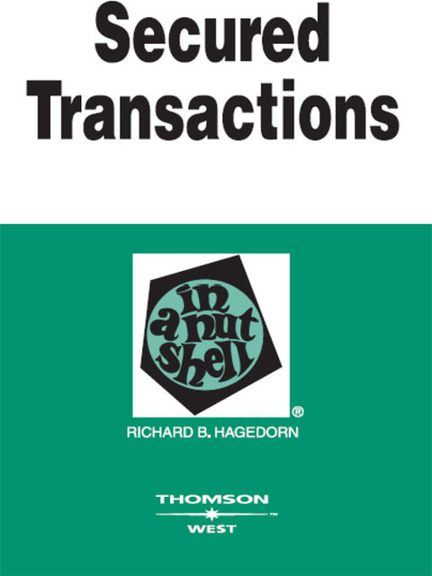 Cover image for book Hagedorn's Secured Transactions in a Nutshell, 5th
