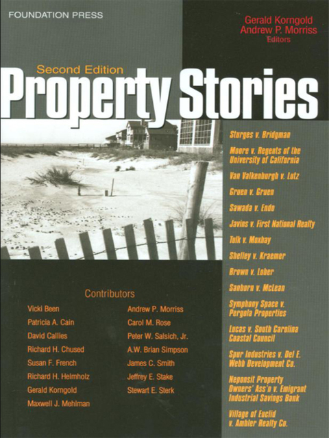 Cover image for book Korngold and Morriss' Property Stories