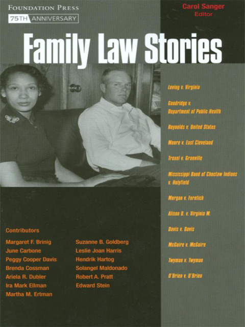 Cover image for book Sanger's Family Law Stories