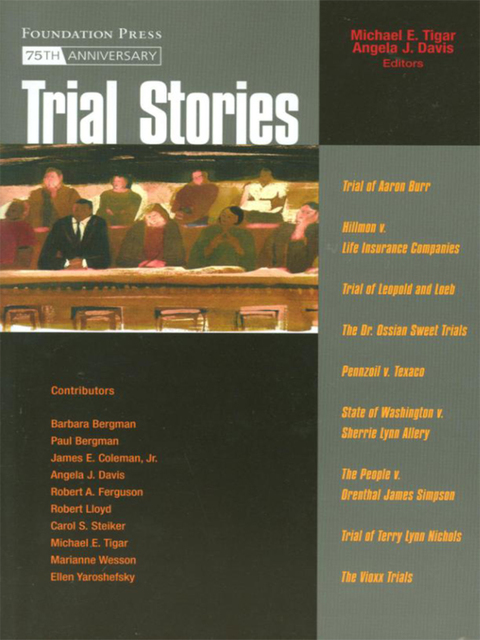 Cover image for book Tigar and Davis' Trial Stories
