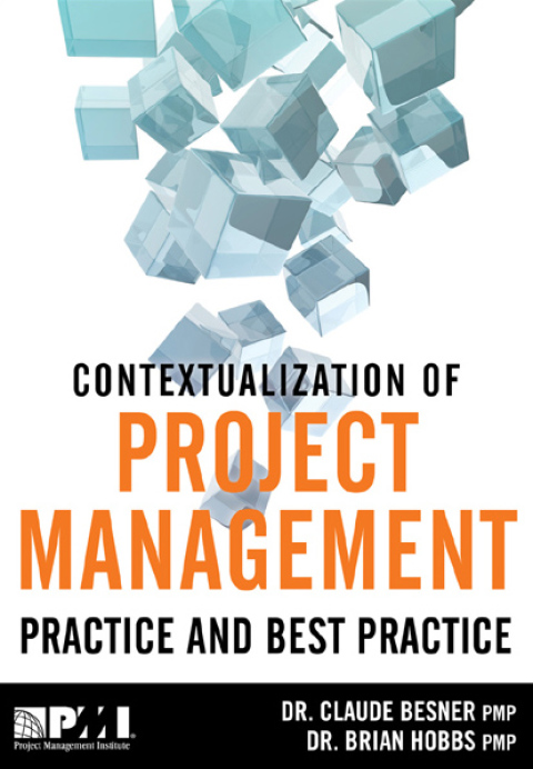 Cover image for book Contextualization of Project Management Practice and Best Practice