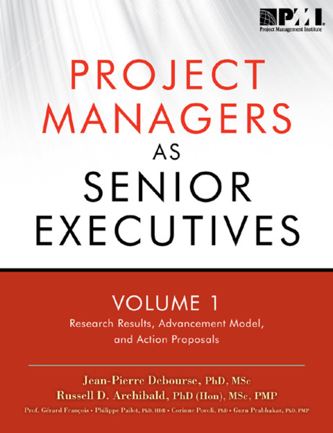 Cover image for book Project Managers as Senior Executives
