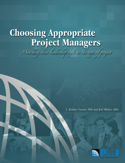 Cover image for book Choosing Appropriate Project Managers