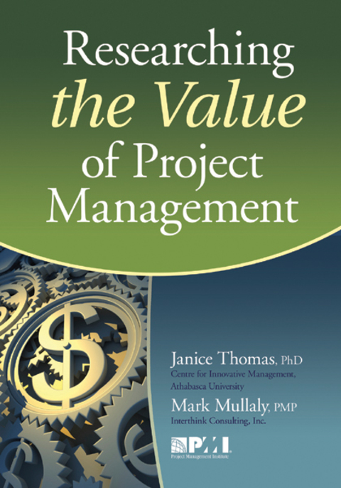Cover image for book Researching the Value of Project Management