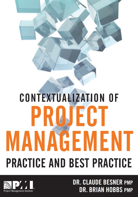 Cover image for book Contextualization of Project Management Practice and Best Practice