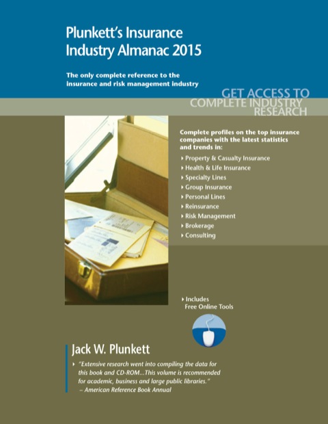 Cover image for book Plunkett's Insurance Industry Almanac 2015