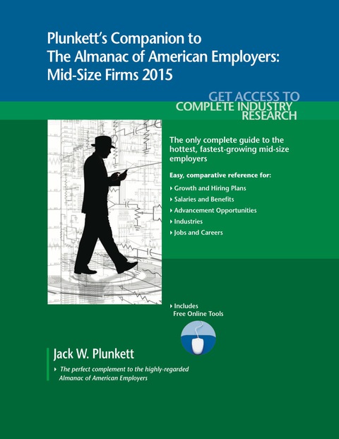 Cover image for book Plunkett's Companion to The Almanac of American Employers 2015