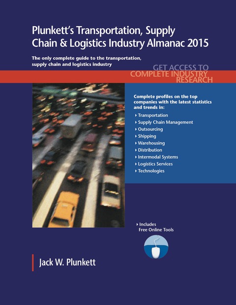 Cover image for book Plunkett's Transportation, Supply Chain & Logistics Industry Almanac 2015