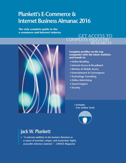 Cover image for book Plunkett's E-Commerce & Internet Business Almanac 2016
