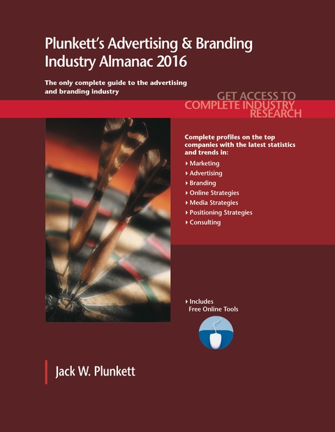 Cover image for book Plunkett's Advertising & Branding Industry Almanac 2016