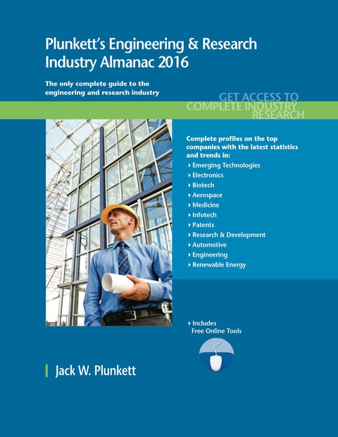 Cover image for book Plunkett's Engineering & Research Industry Almanac 2016