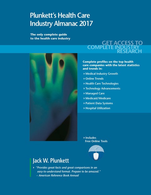 Cover image for book Plunkett's Health Care Industry Almanac 2017