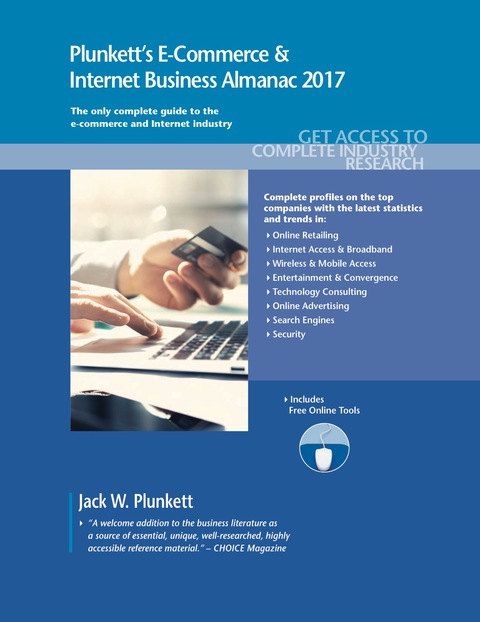 Cover image for book Plunkett's E-Commerce & Internet Business Almanac 2017