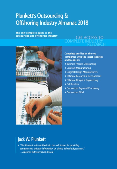 Cover image for book Plunkett's Outsourcing & Offshoring Industry Almanac 2018