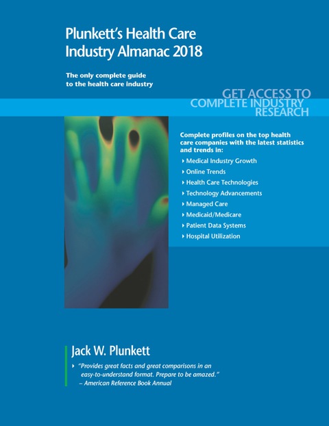 Cover image for book Plunkett's Health Care Industry Almanac 2018