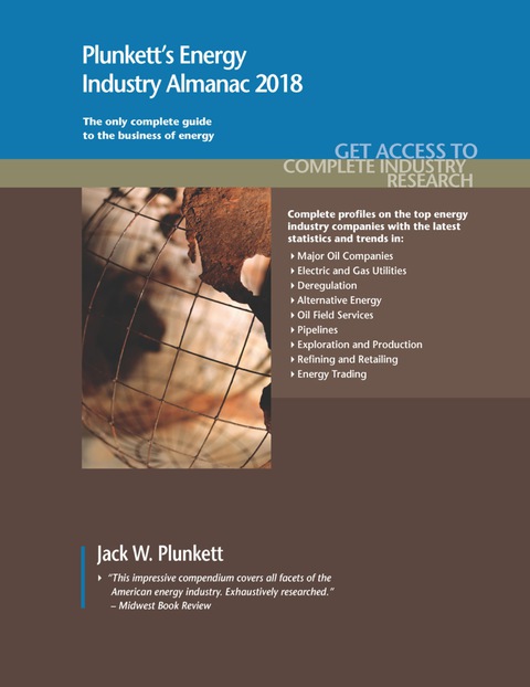 Cover image for book Plunkett's Energy Industry Almanac 2018