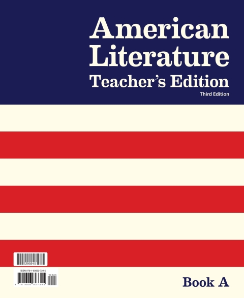 Cover image for book American Literature Teacher's Edition