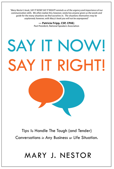 Cover image for book Say It Now! Say It Right!