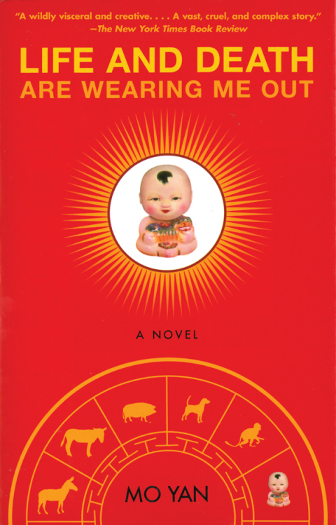 Cover image for book Life and Death Are Wearing Me Out