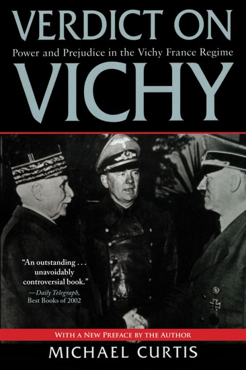 Cover image for book Verdict on Vichy