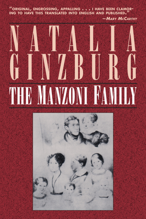 Cover image for book The Manzoni Family