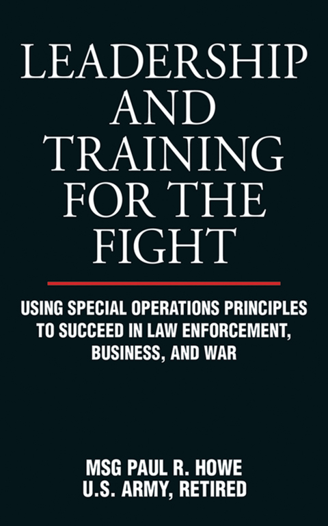 Cover image for book Leadership and Training for the Fight