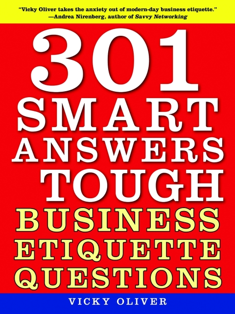 Cover image for book 301 Smart Answers to Tough Business Etiquette Questions