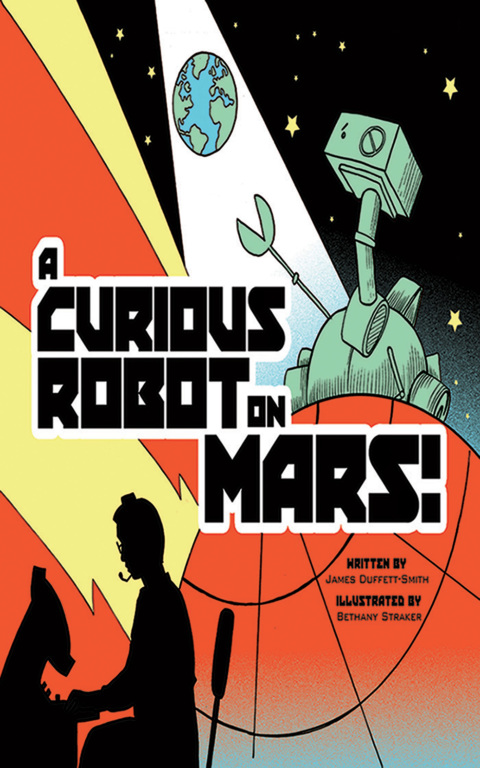 Cover image for book A Curious Robot on Mars!