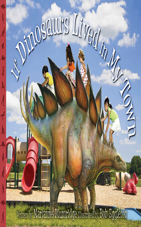 Cover image for book If Dinosaurs Lived in My Town