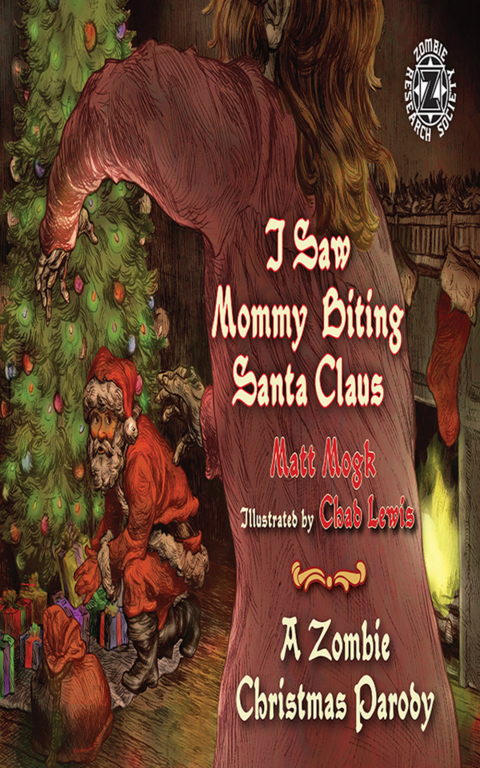 Cover image for book I Saw Mommy Biting Santa Claus