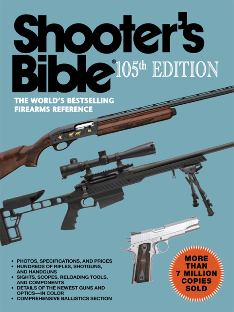 Cover image for book Shooter's Bible, 105th Edition