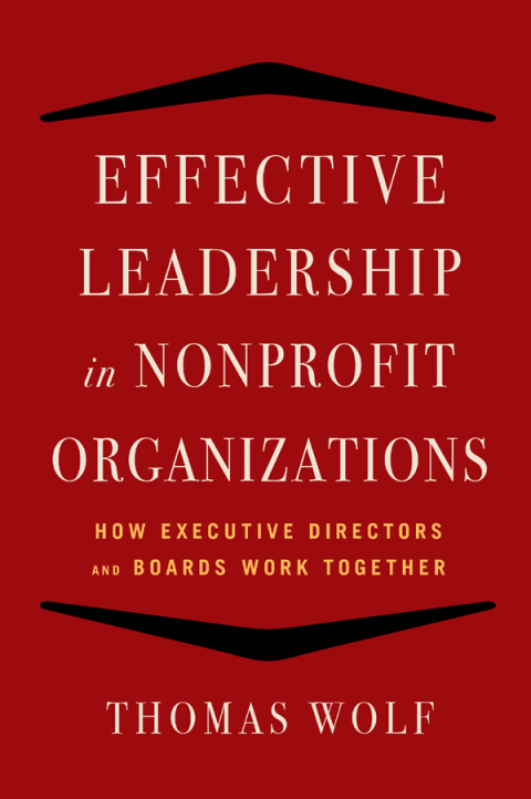 Cover image for book Effective Leadership for Nonprofit Organizations