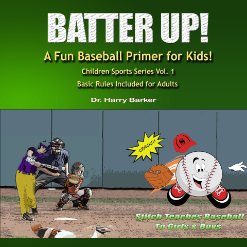 Cover image for book BATTER UP: A Fun Baseball Primer for Kids