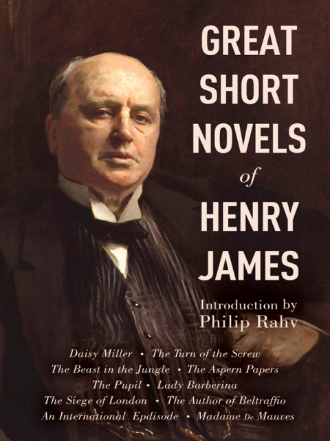 Cover image for book Great Short Novels of Henry James
