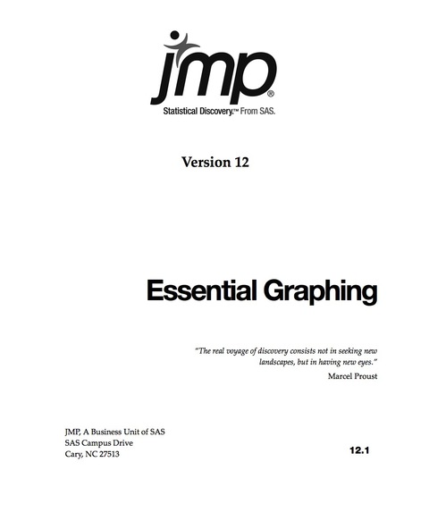 JMP 12 Essential Graphing 