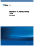 Base SAS 9.4 Procedures Guide - SAS Institute