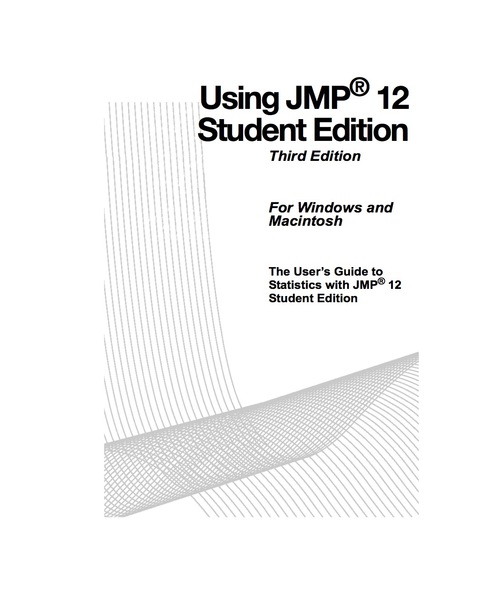 Using JMP Student Edition 
