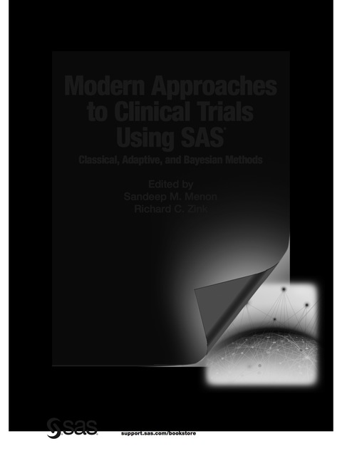 Cover image for book Modern Approaches to Clinical Trials Using SAS: Classical, Adaptive, and Bayesian Methods
