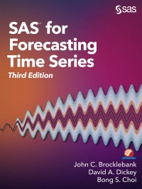 صورة الغلاف: SAS for Forecasting Time Series 3rd edition 9781629598444