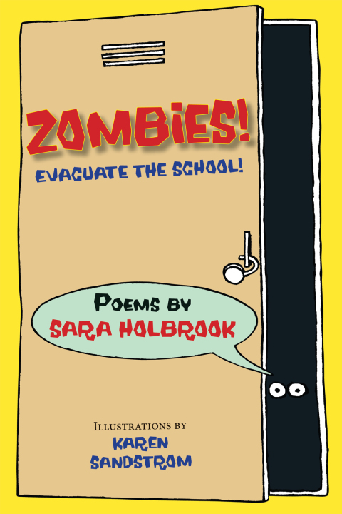 Cover image for book Zombies! Evacuate the School!